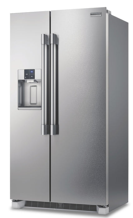Frigidaire Professional 36.1\" 22.3 Cu. Ft. Counter-Depth Side-by-Side Refrigerator - Smudge-Proof® Stainless Steel - PRSC2222AF