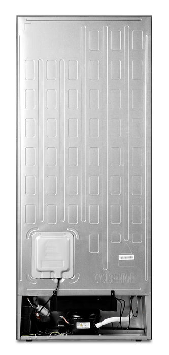 Hisense 27.7\" 14.7 Cu. Ft. Bottom-Mount Refrigerator - Titanium - RB15A2CSE