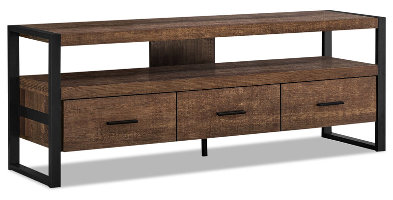 Asa 60\" Modern TV Stand with Storage and Cable Management for TVs up to 65\"- Brown