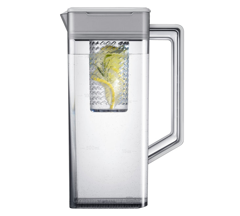 Samsung 33\" 24.5 Cu. Ft. French-Door with Beverage Center™ &AutoFillWaterPitcher Refrigerator - Stainless Steel - RF25C5551SR/AA