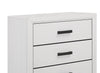Kate Chest - White - Contemporary style Chest in White Asian Hardwood, Medium Density Fibreboard (MDF), Plywood