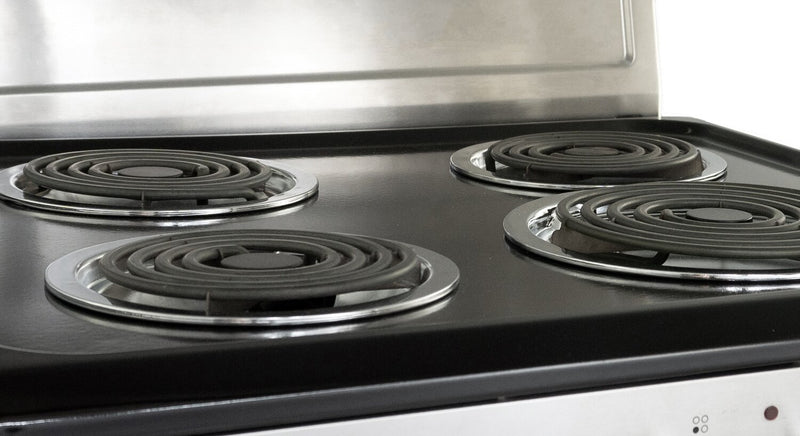 Danby 2.5 Cu. Ft. Electric Range With Compact 24\" Width and 4 Burners - Stainless Steel - DERM240BSSC