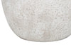 20" Cream Textured Concrete Table Lamp with Ivory Shade|Lampe de table de 20 po béton texturé crème avec abat-jour ivoire