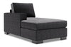 Sofa Lab Track LAF Chaise - Luxury Charcoal 