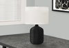 23" Black Rattan Table Lamp|Lampe de table de 23 po en rotin noir
