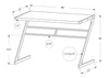 Matt Desk - Taupe 