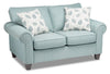 Scarlett Chenille Loveseat - Marine 