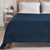 BEDGEAR Queen Cooling Blanket - Navy | Couverture rafraîchissante BEDGEAR pour grand lit - bleu marine