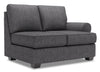 Sofa Lab Roll RAF Loveseat - Luxury Charcoal 