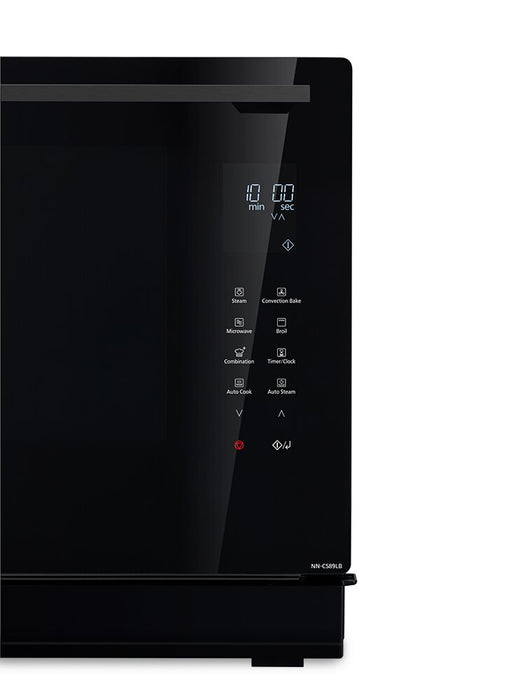 Panasonic 1.1 Cu. Ft. Countertop Microwave with Combination Steam Oven and 2 Level True Convection Cooking - Grey - NNCS89LB