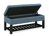 Ryan Storage Bench - Navy 