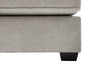 Verona 2-Piece Brushed Linen-Look Fabric Right-Facing Sectional - Beige 