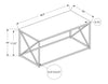 Millie Coffee Table - Taupe 