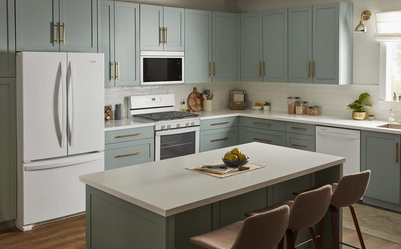 Whirlpool 1.1 Cu. Ft. Flush Over-the-Range Microwave with 900 Watts Cooking - White - YWMMF5930PW