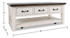 Morgan Coffee Table - White