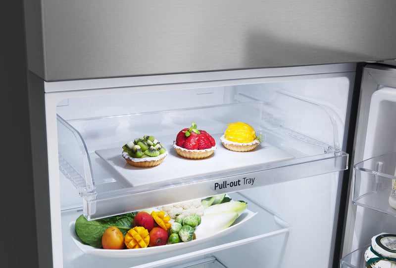 LG 24\" 11 Cu. Ft. Top-Mount Refrigerator - Platinum Silver - LT11C2000V