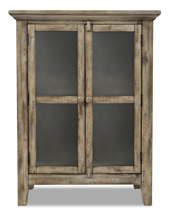 Rocco 32\" 2-Door Accent Cabinet - Natural Wood