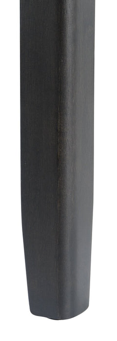Dena Dining Chair with Vegan-Leather Fabric - Grey