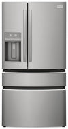 Frigidaire Gallery 36\" 21.5 Cu. Ft. Counter-Depth 4-Door French-Door Refrigerator - Smudge-Proof® Stainless Steel - GRMC2273CF