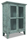 Rocco 32\" 2-Door Accent Cabinet - Vintage Blue