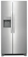 Frigidaire 33\" 22.3 Cu. Ft. Standard-Depth Side-by-Side Refrigerator - Stainless Steel - FRSS2323AS