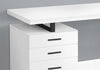 Clayton Reversible Desk - White 