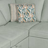 Scott Living Haven 2-Piece Left-Facing Chenille Fabric Sleeper Sectional - Seafoam Blue | Sofa-lit sectionnel de gauche Haven de Scott Living 2 pièces en tissu de chenille - bleu écume de mer