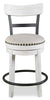 Otis Counter-Height Swivel Stool - White 