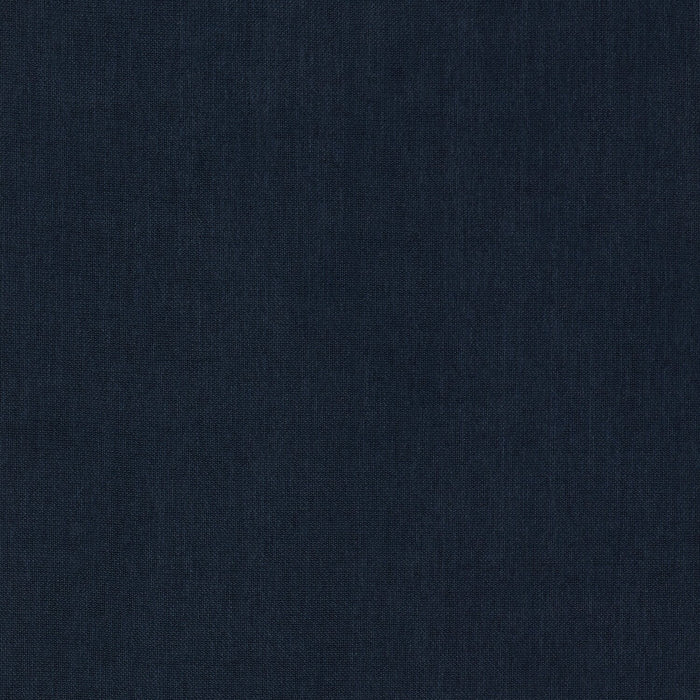 Eclipse Modular 5-Piece Linen-Look Fabric Sectional with Reversible Feather Down Cushions - Navy Blue