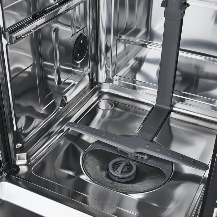 LG 24\" 52 dBA Built-In Front-Control Dishwasher with Dynamic Dry - Platinum Silver - LDFC2423V