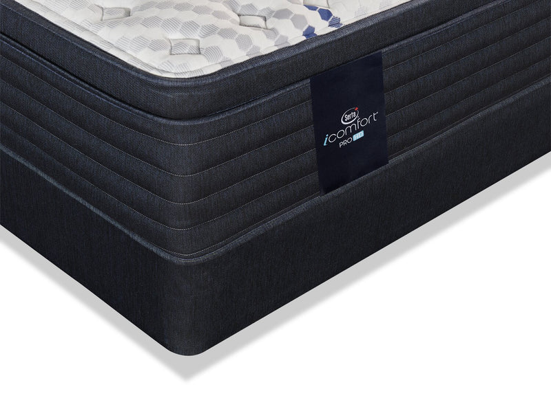 Serta Vanguard 2023 Low-Profile Split Queen Boxspring Set