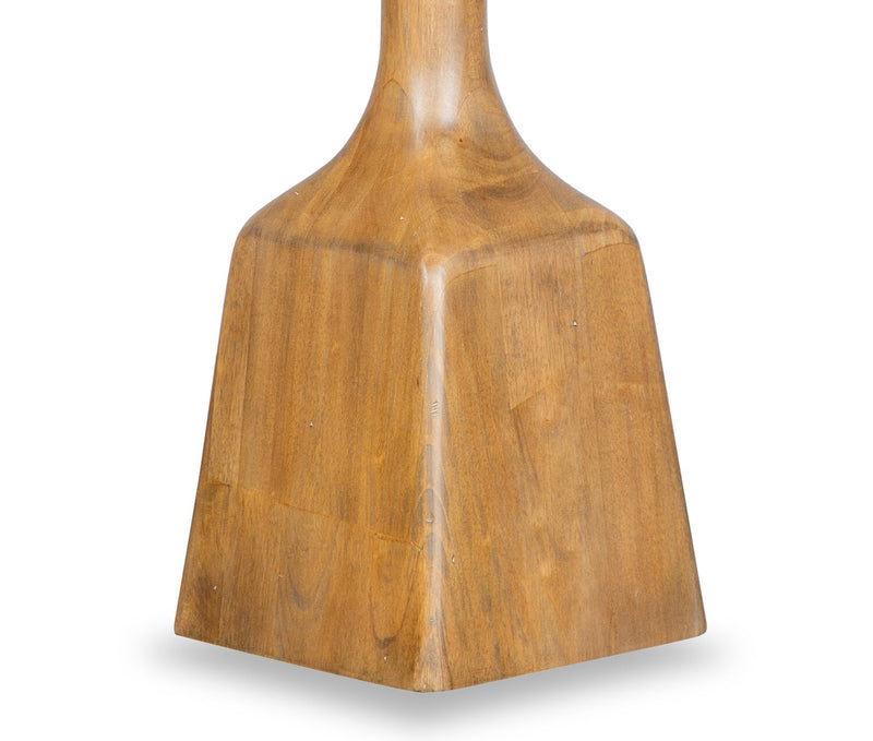 Rhett 18\" Modern Round End Table - Light Brown Oak