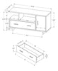 Alexis 48” TV Stand - Espresso 