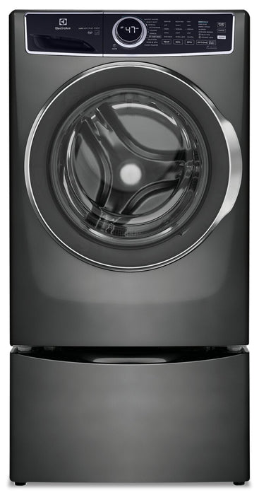 Electrolux 4.5 Cu. Ft. Front-Load High-Efficiency Steam Washer - Titanium - Stackable - ELFW7537AT