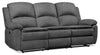 Chandler Chenille Power Reclining Sofa - Grey  