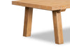 Rhett 48" Modern Coffee Table - Light Brown Oak|Table à café moderne Rhett de 48 po - chêne brun clair