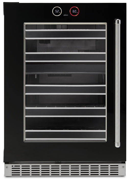 Silhouette Reserve 23.9\" 5 Cu. Ft. Single-Door Wine Cooler - Black - SRVWC050L