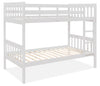 Miko Twin Open Panel Bunk Bed – White 