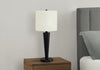 24" Black Metal 2-Piece Set, with Two Table Lamps and USB Charging|Ensemble 2 lampes de table de 24 po en métal noir avec recharge USB