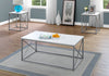 Kasey 3-Piece Coffee and Two End Tables Package - White  