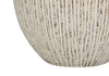 26" Cream Textured Ceramic Table Lamp|Lampe de table de 26 po en céramique texturée crème