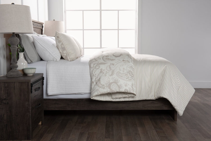 Indie Paisley 3-Piece King Comforter Set