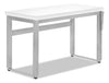 Kai 47.25\" Adjustable Height Office Desk - White