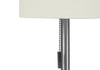 17" Nickle Metal 2-Piece Set, with Two Table Lamps and USB Charging|Ensemble 2 lampes de table de 17 po en métal nickel avec recharge USB