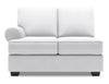 Sofa Lab Roll LAF Loveseat - Pax Ice 