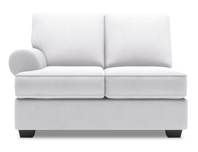 Sofa Lab Roll LAF Loveseat - Pax Ice