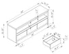 Walker 62" TV Stand 