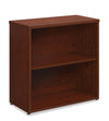 Affirm 29.53\" Commercial Grade 2-Shelf Bookcase - Classic Cherry