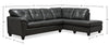 Addison 2-Piece Leath-Aire Right-Facing Sectional - Grey 