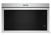 Maytag 1.1 Cu. Ft. Flush Over-the-Range Microwave with 900 Watts Cooking - Fingerprint Resistant Sta… 